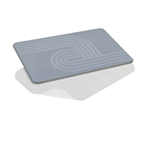 Tapis de bain Manhattan 60x39cm terre diatomée gris