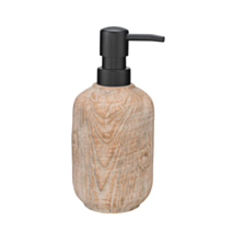 Distributeur de savon Florio céramique/plastique beige/noir