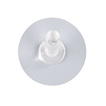 Crochet Rond Static-Loc moyen blanc