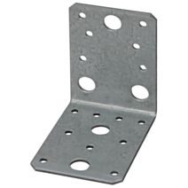 Équerre d'assemblage, 90 x 90 x 65 x 2,5, acier galvanisé sendzimir