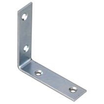 Équerre pour chaise, 80 x 80 x 16 x 2, acier zingué