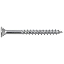 Vis HOX, la vis des pros, tête fraisée, 5 x 50 , av. embout HX, filetage partiel, acier zingué