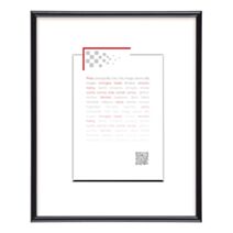 Cadre photo gallery noir 20x30cm