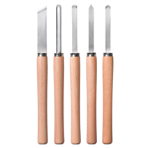 Lot de 5 Ciseaux pour tour à bois KWB