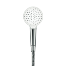 Crometta Douchette 1jet EcoSmart blanc/chromé