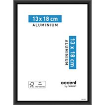 Cadre photo Accent Aluminium Noir 13x18cm - NIELSEN