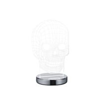 Lampe de Table Skull Chrome H.21cm - REALITY