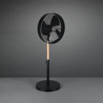 Ventilateur sur pied Viking Ø45xH.120,5cm Noir mat métal - TRIO