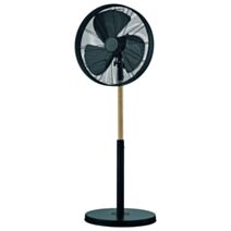 Ventilateur sur pied Viking Ø45xH.120,5cm Noir mat métal - TRIO