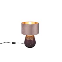 Lampe de Table Kiran Brun Céramique Exclu 1xE27 Max.60W - REALITY