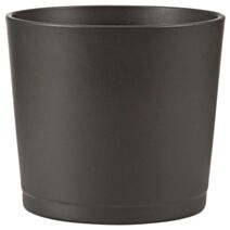 Cache-Pot 883 Anthrazit Céramique Ø28cm h24,3cm Gris - DEROMA
