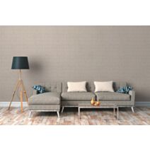 Papier Peint Vinyl Intissé Cannage Lin Figue 10x0,53m