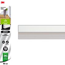 Bas de porte isolant sol lisse 93cm lèvre transparente 3M