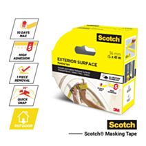 Ruban de Masquage Spécial Extérieur Scotch® 41mx36mm jaune