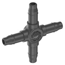 20 Dérivations en croix 4,6 mm + Connexion «Easy & Flexible» - GARDENA