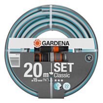 Set tuyau arrosage Classic 20 m Ø15 mm - GARDENA