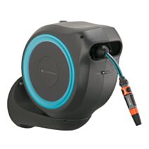 Dévidoir automatique mural RollUp S 15m - GARDENA