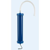 Seringue 500 ml, acier-couvercles plastique
