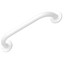 Barre d'Appui Droite 30cm ∅25mm Acier Époxy Blanc - GODONNIER