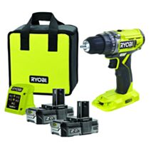 Perceuse visseuse 18V 2 batteries 2Ah - RYOBI