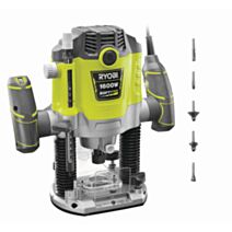 Défonceuse RRT1600-K 1600W + 5 fraises - RYOBI
