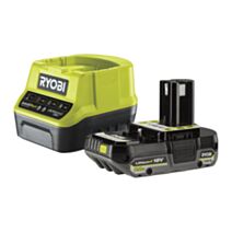 Chargeur batterie rapide 2,0A + batterie 18V One+ 2,0 Ah - RYOBI