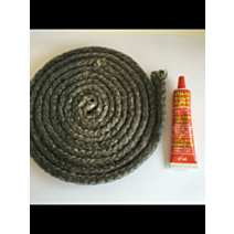 Joint noir 2,50 m + colle thermique - PYROFEU