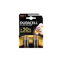 Pile Duracell Plus Power Aaa Mn2400 Blister4 DURACELL