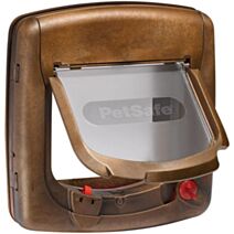 Chatière Magnétique 25,8x24,3x10,6cm Brun - PETSAFE
