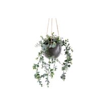 Fleurs artificielles suspension eucalyptus 15x75cm - SIL