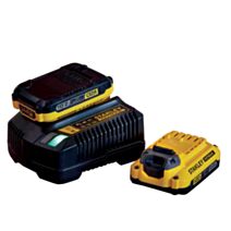 Kit starter batterie lithium V20 SFMCB12D2 - STANLEY FATMAX