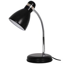 Lampe de bureau Naraji E27 IP20 noir - GOODHOME