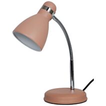 Lampe de bureau Naraji E27 IP20 rose - GOODHOME