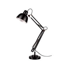 Lampe de table incandescent Ginaz E14 noir - GOODHOME