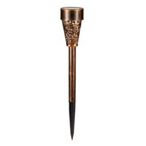 Balise LED solaire Damasque 35,5x6cm