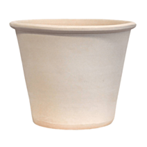 Pot de fleurs Sencillo Blanc Ø22xH.17cm