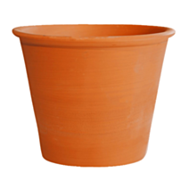 Pot de fleurs Sencillo Rouge Ø22xH.17cm