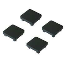 Chapeau Neva anthracite 7,5x7,5cm x4 - KLIKSTROM