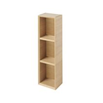 Etagère de salle de bains Goodhome Avela placage chêne 20cm - GOODHOME