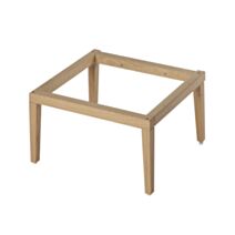 Pieds en chêne pour colonne de salle de bains Avela 40cm - GOODHOME
