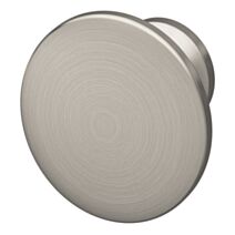 6 boutons de meuble arrondi Primel gris Ø2.9cmxl.2.9cmxH.2.1cmxP.2.1cm - GOODHOME