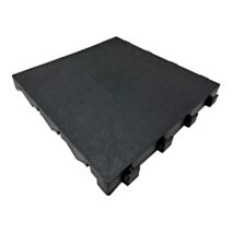 Dalle de terrasse composite aspect pierre anthracite Angara 40x40cm - KLIKSTROM