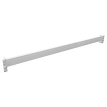 2 lisses acier époxy blanc pour rack larg 120 cm - CIME