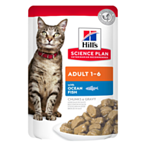 Alimentation pour Chat adulte poisson 85gr - SCIENCE PLAN