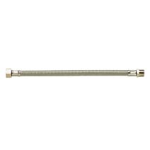  flexible inox de raccordement diamètre intérieur 8mm FM12/17 800mm - DIPRA 