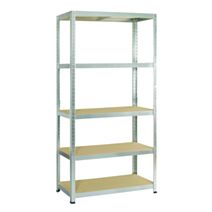 Etagère galva 5 tablettes strong-265 pm