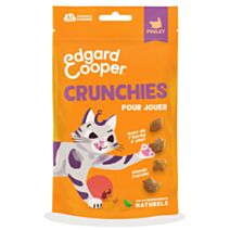 Crunchies chat au poulet 50g - EDGARD COOPER