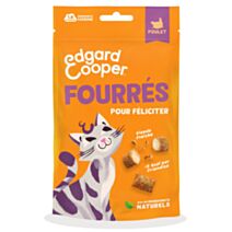 Fourrés chat au poulet 60g - EDGARD COOPER