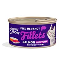 Filets de Saumon et Thon pour Chats 70g - EDGARD COOPER