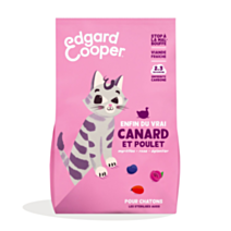 Croquettes Canard et Poulet sans céréales pour Chatons - EDGARD & COOPER